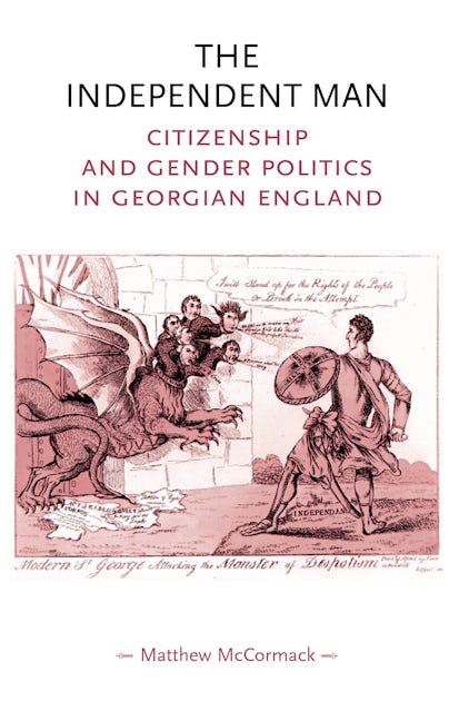 Book cover image for The independent man ISBN: 9780719070556